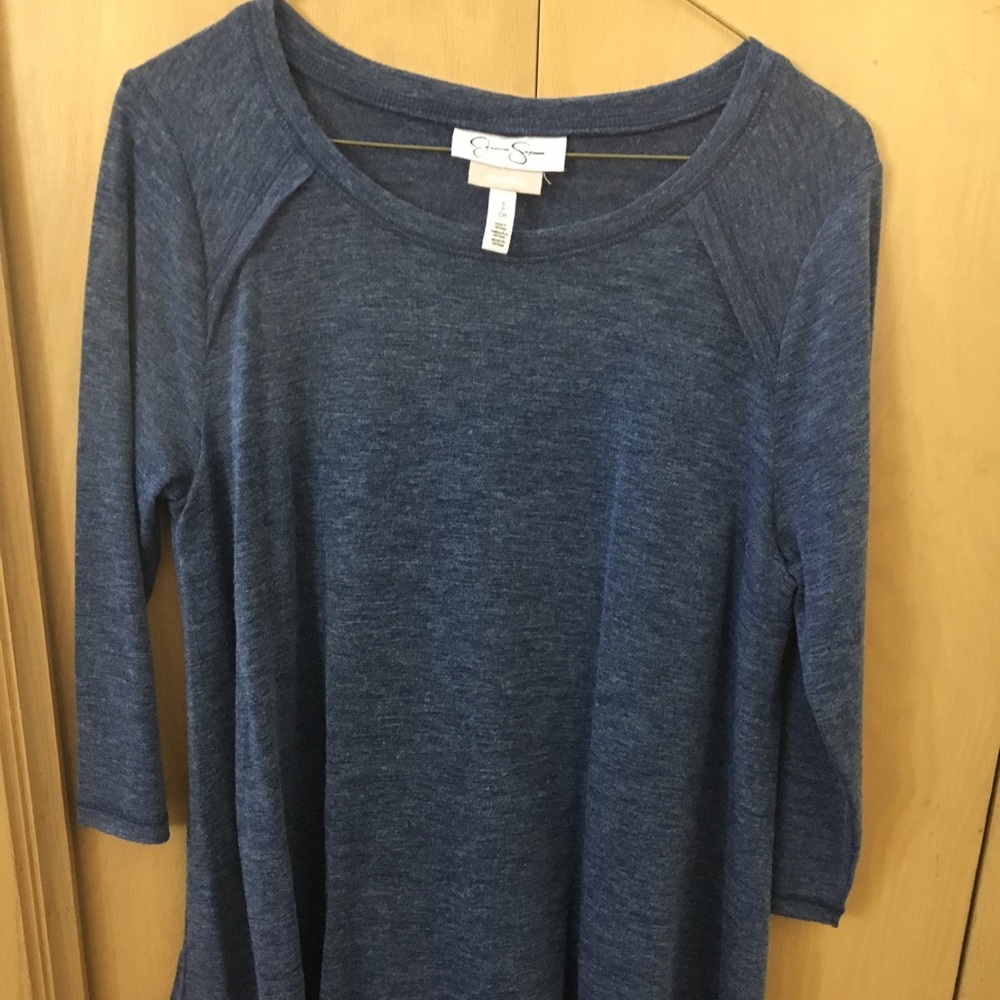 Navy nursing shirt  - in like new condition